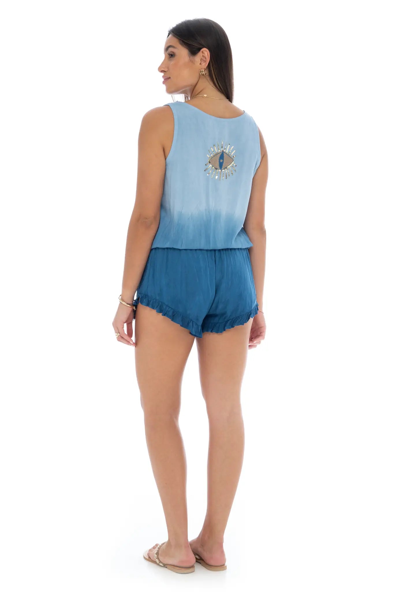 Good Luck Short Jumpsuit