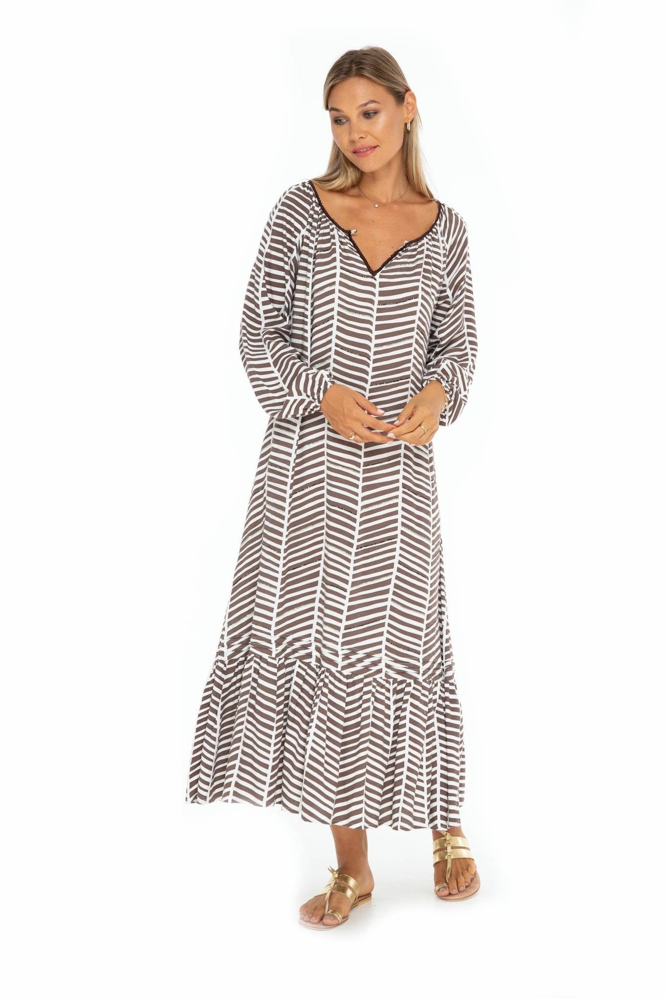 Retro Mimi Long Dress