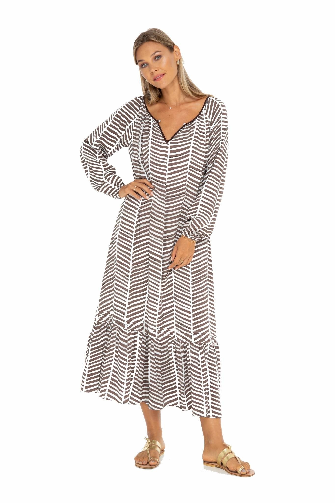 Retro Mimi Long Dress
