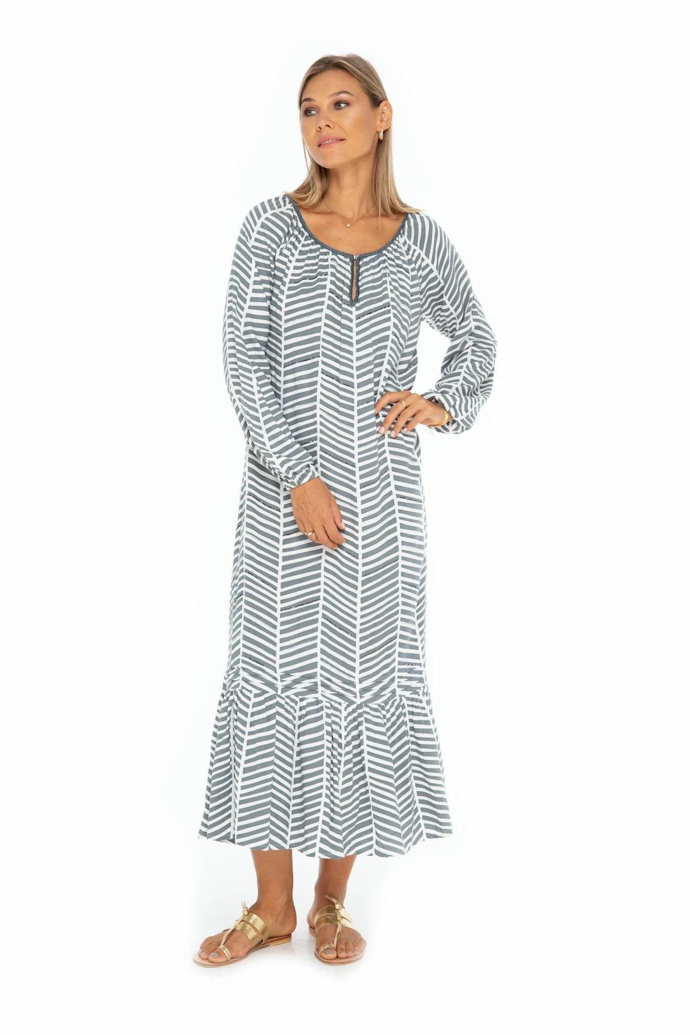 Retro Mimi Long Dress