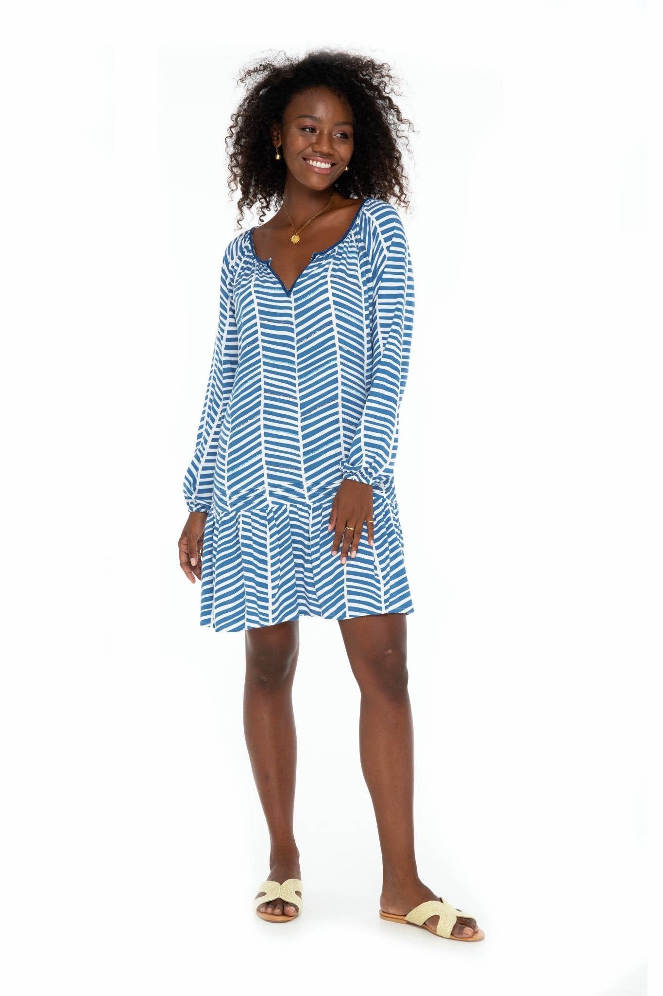 Retro Miami Short Dress