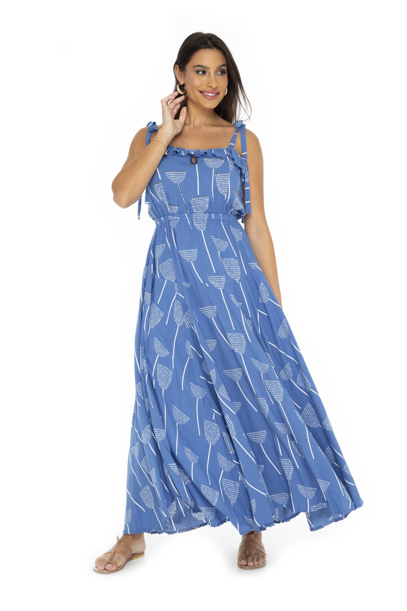 Tulip Flirty Long Dress