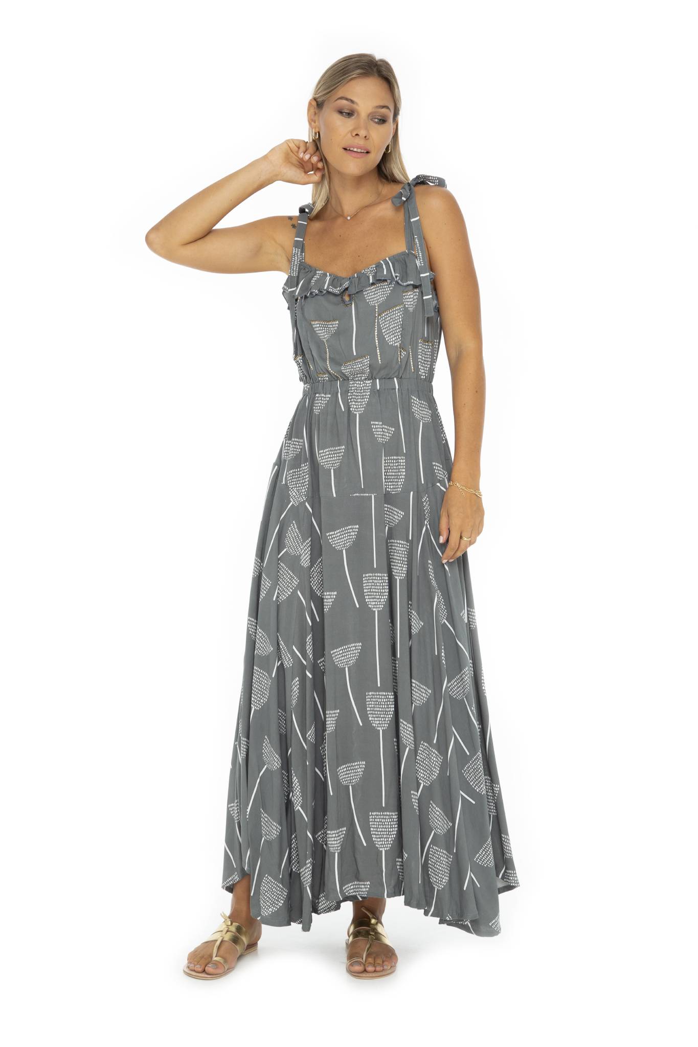 Tulip Flirty Long Dress