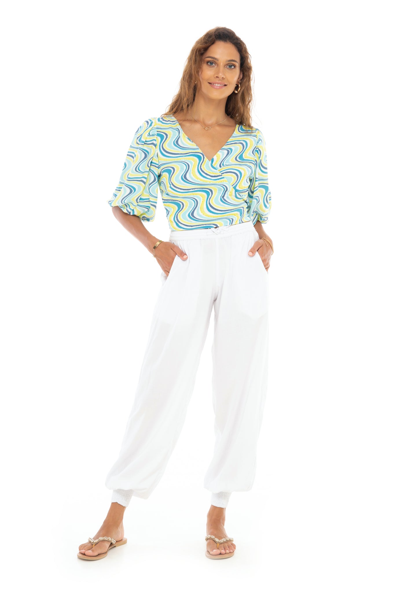 Dreamwave Wrap Top