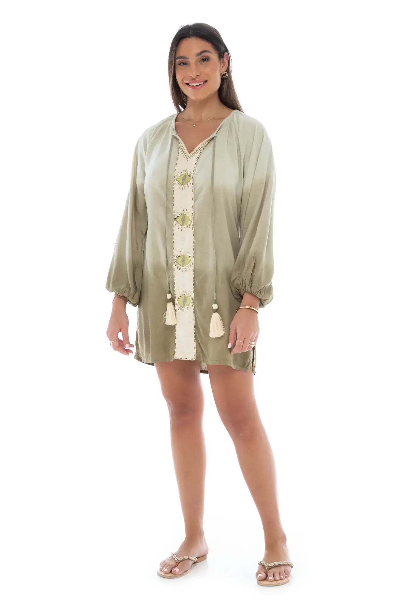Good Luck Short Kaftan