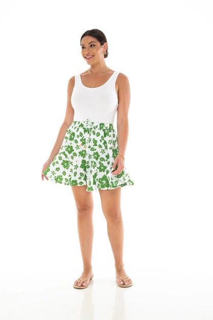HIBISCUS Mini Skirt