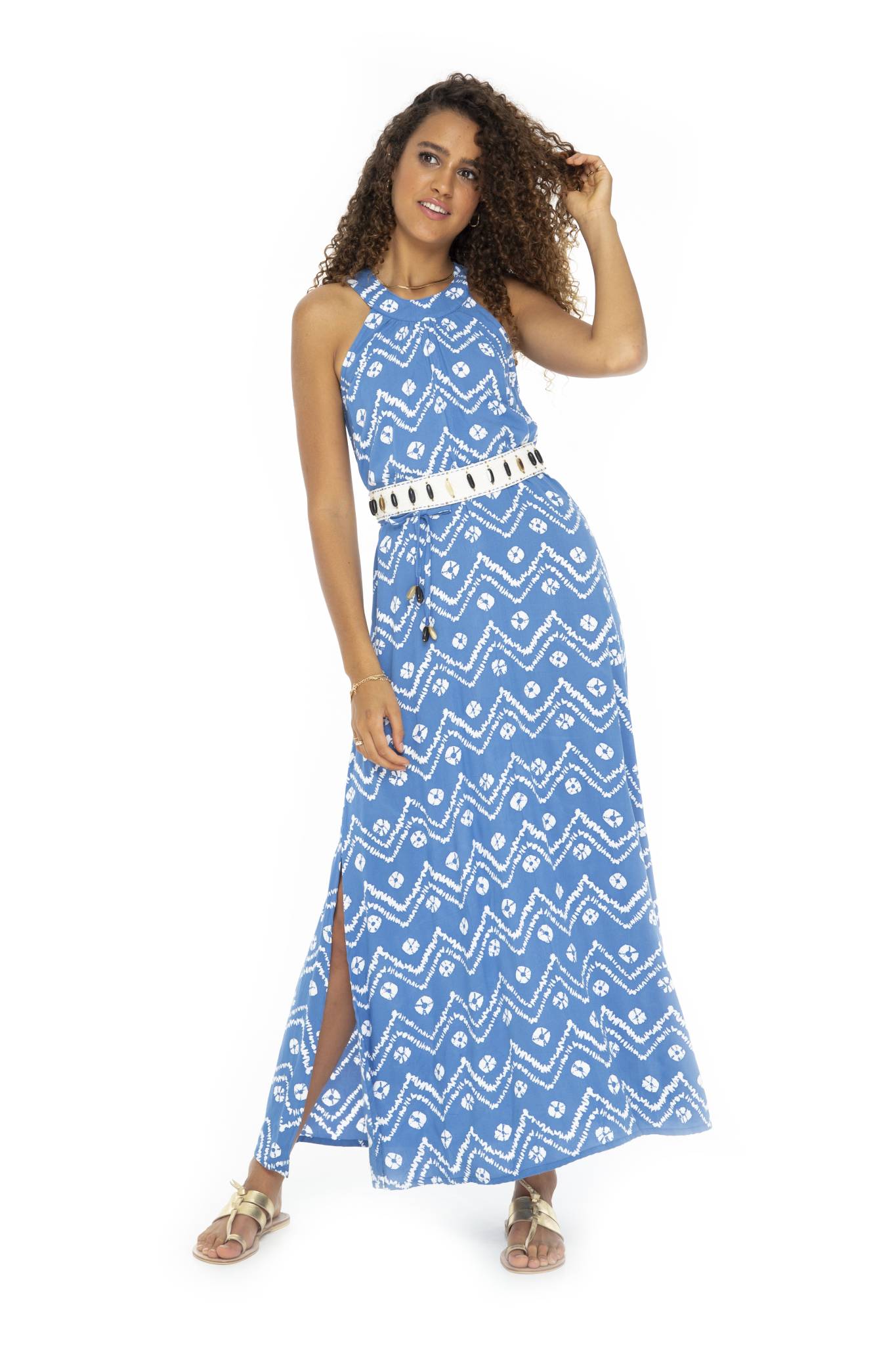 Kenya Azul Long Dress