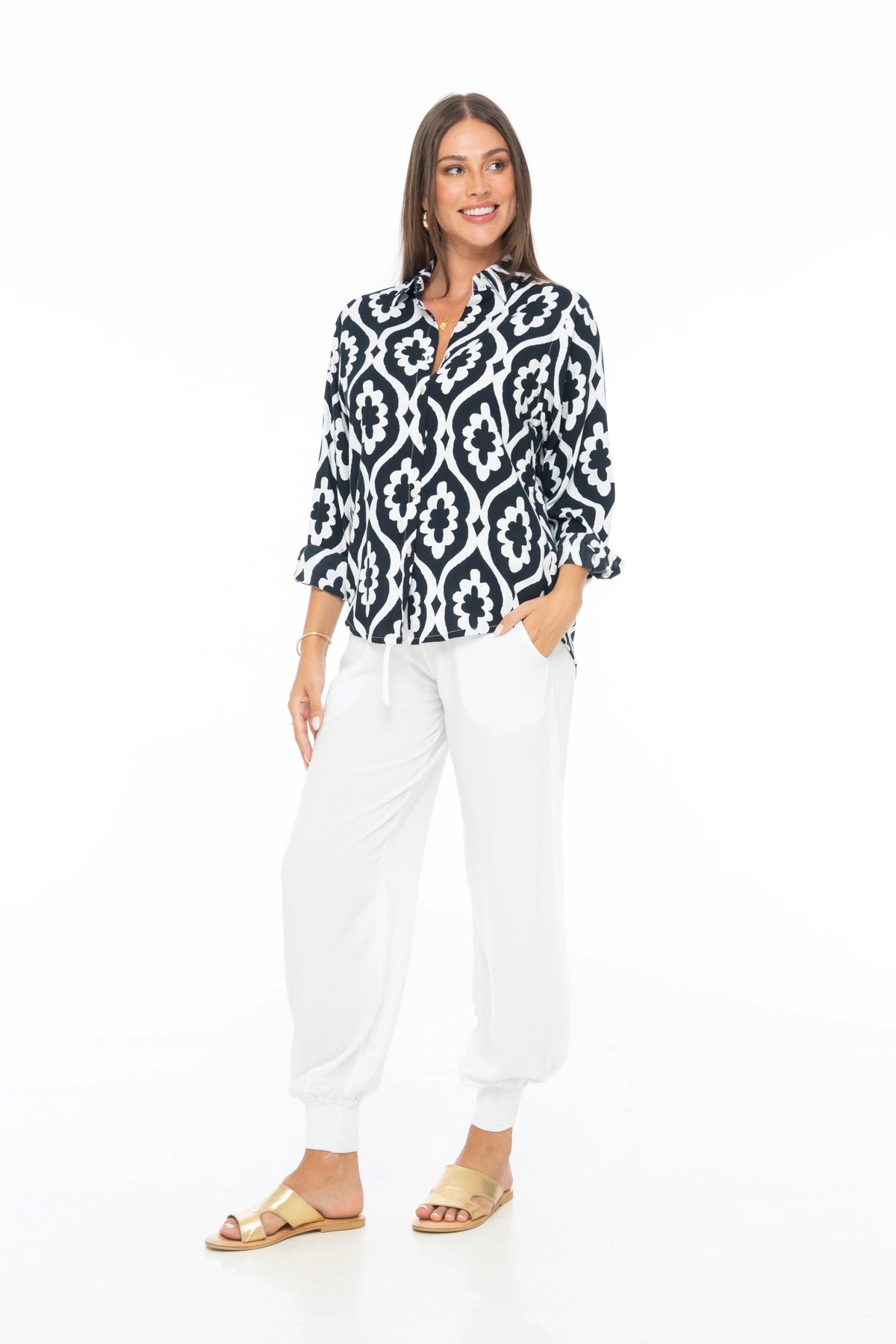 MAGNOLIAS Shirt Long Sleeve