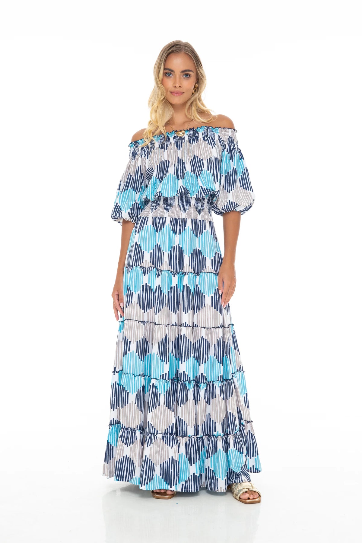 MOSAIC Aloha Long Dress