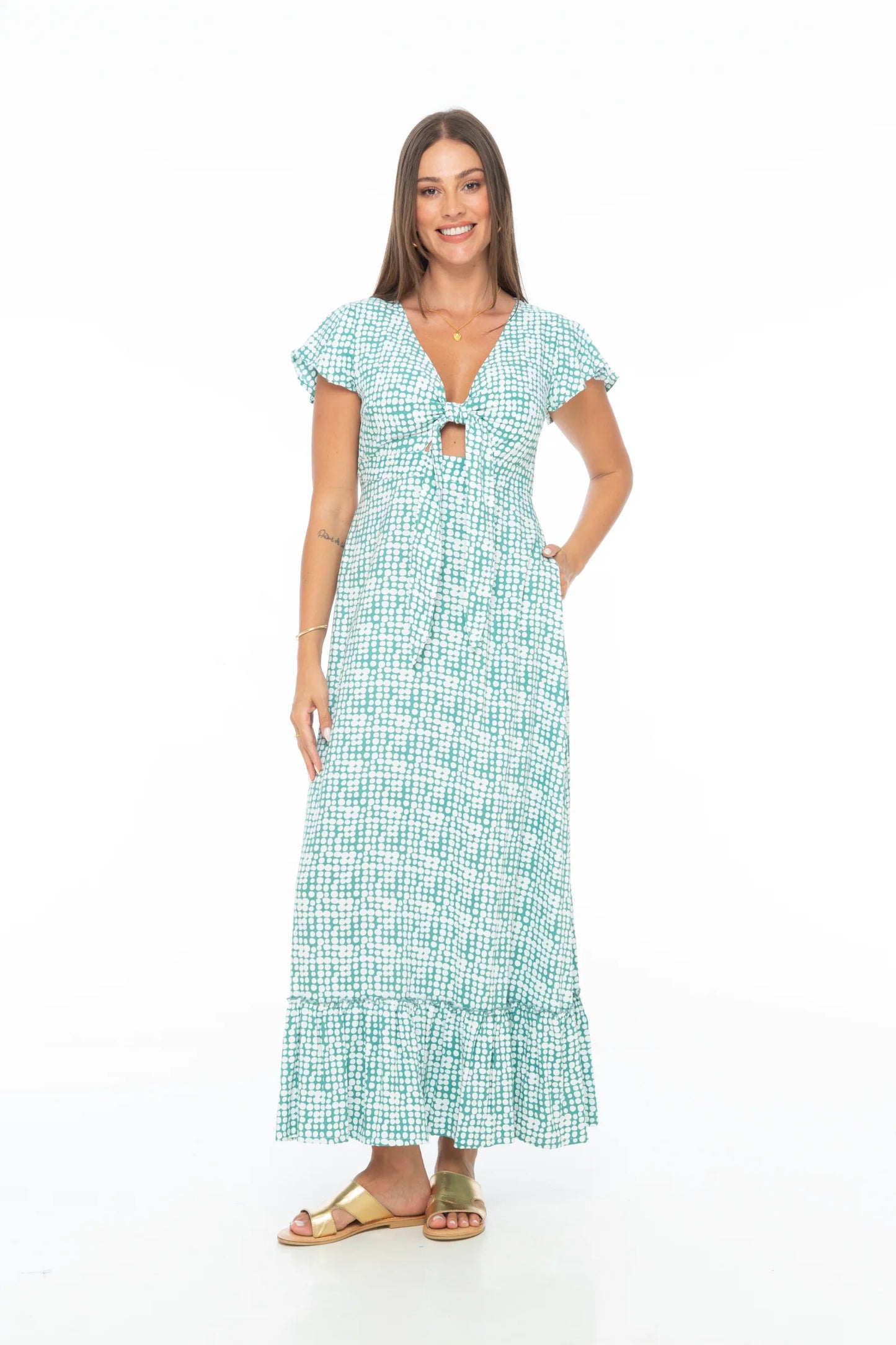 PUNTO Tie Long Dress